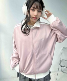 AS KNOW AS plus（アズノゥアズプラス）の「◎ワンポイント刺繍ロゴ サイドライントラックジャケット【UNISEX ITEM】（ジャージ）」