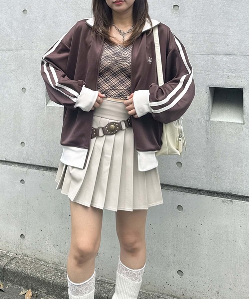 た*こ様 ニードルス　ワンポイント刺繍ロゴ　トラックジャケット　ジャージ NEEDLES(ニードルズ)Track Jacket - Poly Smooth(トラック