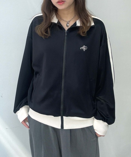 セール】◎ワンポイント刺繍ロゴ サイドライントラック