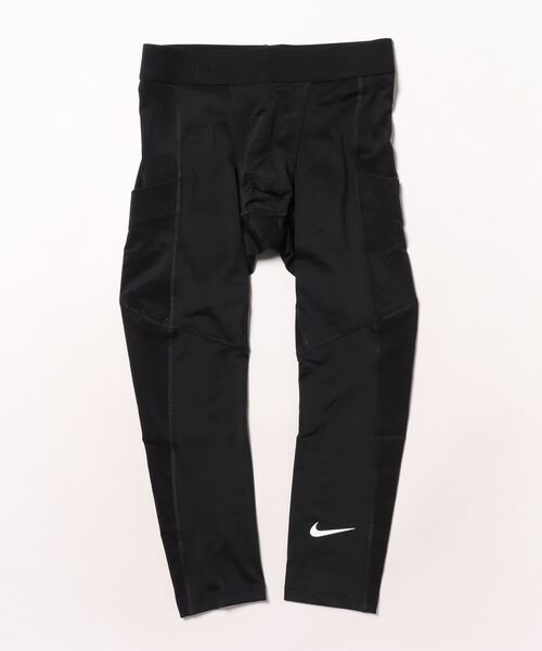 NIKE(ナイキ)の「《NIKEアパレル》NP DF 3/4 タイツ(タイツ/ストッキング・メンズ・ブラック・S/M/L/XL/2XL)」の1枚目の写真