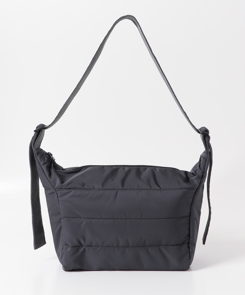 SENSE OF PLACE by URBAN RESEARCH（センスオブプレイスバイアーバンリサーチ）の「パデットキルトショルダーバッグ（ショルダーバッグ・メンズ・チャコールグレー/ブラック/ライトベージュ・ONE）」の16枚目の写真