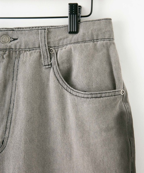UNIIT（ユニット）の「スプレープリント　バギーデニムパンツ　オーバーサイズ　ビッグシルエット（デニムパンツ・メンズ・ダークグリーン/グレー/シルバー/ワイン・MEDIUM/LARGE）」の19枚目の写真