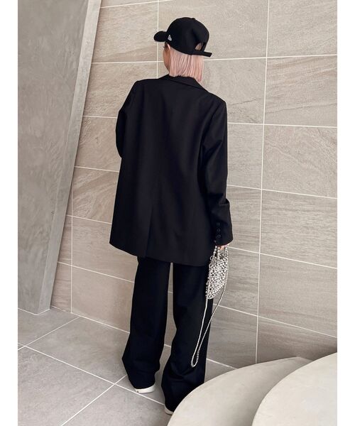 GYDA(ジェイダ)の「ハイウエストストレートパンツ(その他パンツ・レディース・ベージュ/ブラック/ライトブルー・FREE)」の20枚目の写真