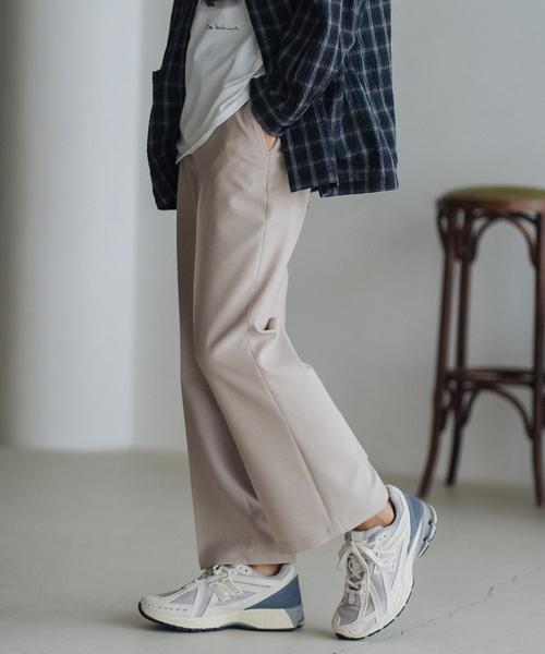 EDIFICE（エディフィス）の「ドライタッチ 2WAYストレッチ アクティブスラックス（スラックス・メンズ・スミクロ/アイボリー/ブラウン・SMALL/MEDIUM/LARGE）」の2枚目の写真