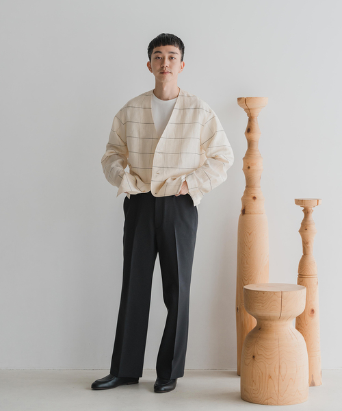 EDIFICE（エディフィス）の「ドライタッチ 2WAYストレッチ アクティブスラックス（スラックス・メンズ・スミクロ/アイボリー/ブラウン・SMALL/MEDIUM/LARGE）」の13枚目の写真