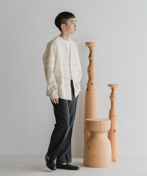 EDIFICE（エディフィス）の「ドライタッチ 2WAYストレッチ アクティブスラックス（スラックス・メンズ・スミクロ/アイボリー/ブラウン・SMALL/MEDIUM/LARGE）」の11枚目の写真