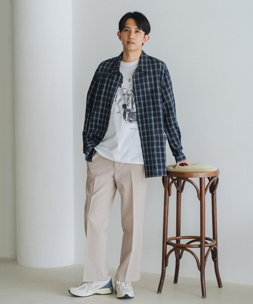 EDIFICE（エディフィス）の「ドライタッチ 2WAYストレッチ アクティブスラックス（スラックス・メンズ・スミクロ/アイボリー/ブラウン・SMALL/MEDIUM/LARGE）」の19枚目の写真