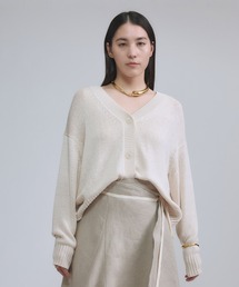 Chaos | Chaos(カオス)/シルクコンリリーショートカーディガン　【セットアップ可】(カーディガン/ボレロ)