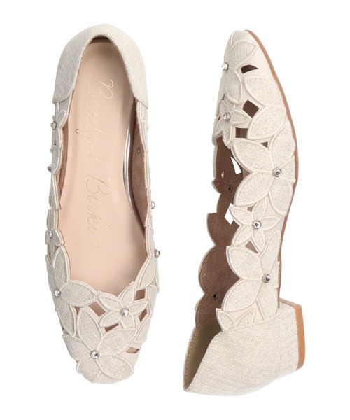 Bridget Birkin（ブリジットバーキン）の「【Bridget Birkin】フラワーカットワークラメパンプス(541033)（パンプス・レディース・ブラック/アイボリー/ブラウン・22.5/23/23.5/24/24.5）」の21枚目の写真