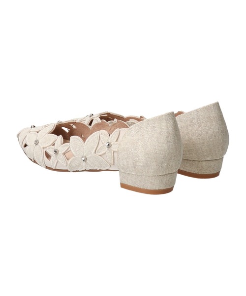 Bridget Birkin（ブリジットバーキン）の「【Bridget Birkin】フラワーカットワークラメパンプス(541033)（パンプス・レディース・ブラック/アイボリー/ブラウン・22.5/23/23.5/24/24.5）」の20枚目の写真