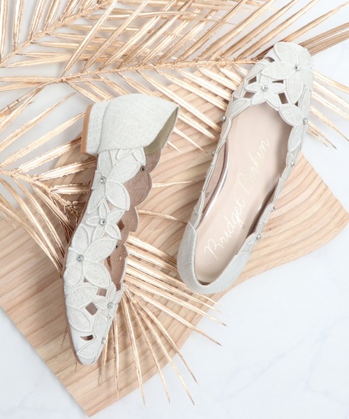 Bridget Birkin（ブリジットバーキン）の「【Bridget Birkin】フラワーカットワークラメパンプス(541033)（パンプス・レディース・ブラック/アイボリー/ブラウン・22.5/23/23.5/24/24.5）」の12枚目の写真