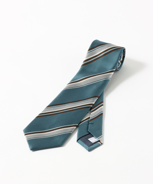 EDIFICE(エディフィス)の「AX マルチストライプタイ(ネクタイ・メンズ・ダークブルー/コバルトブルー/クリアブルー・FREE)」の6枚目の写真