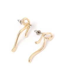 リボンテイストピアス / 105168