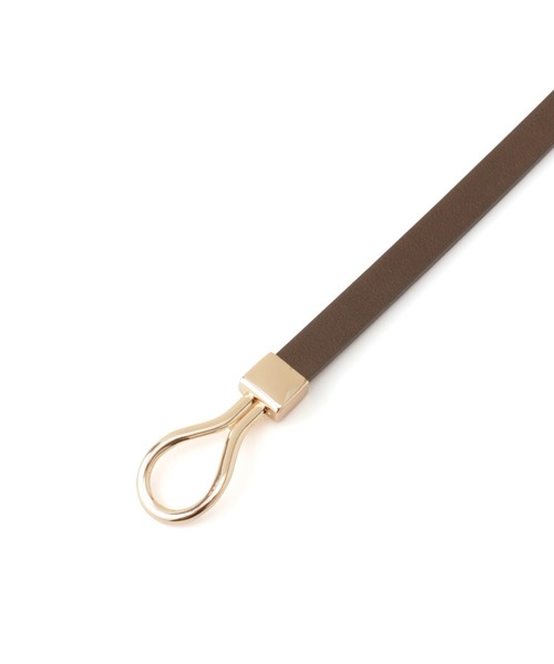 ROPE' PICNIC(ロペピクニック)の「10mmダルマカンスライドベルト(ベルト・レディース・ベージュ/ブラウン/ブラック・FREE)」の7枚目の写真