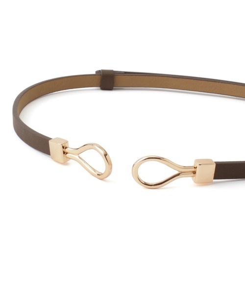 ROPE' PICNIC(ロペピクニック)の「10mmダルマカンスライドベルト(ベルト・レディース・ベージュ/ブラウン/ブラック・FREE)」の11枚目の写真