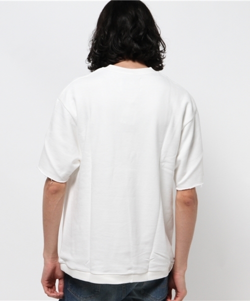 417 EDIFICE（フォーワンセブンエディフィス）の「KIIT 別注 ウラケTEE（Tシャツ/カットソー・メンズ・カーキ/ホワイト/その他9/ネイビー・MEDIUM/SMALL/LARGE）」の7枚目の写真