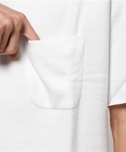 417 EDIFICE（フォーワンセブンエディフィス）の「KIIT 別注 ウラケTEE（Tシャツ/カットソー・メンズ・カーキ/ホワイト/その他9/ネイビー・MEDIUM/SMALL/LARGE）」の10枚目の写真