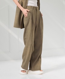 LOWRYS FARM | ホップサックワイドパンツ 986492(スラックス)
