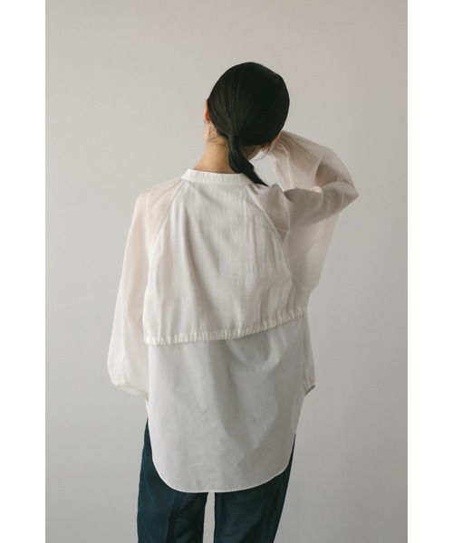 シアーレイヤーシャツ（シャツ/ブラウス）｜STYLEMIXER（スタイルミキサー）