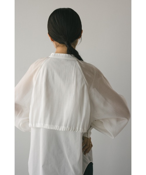 シアーレイヤーシャツ（シャツ/ブラウス）｜STYLEMIXER（スタイルミキサー）