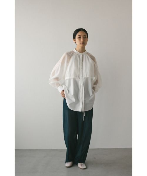 シアーレイヤーシャツ（シャツ/ブラウス）｜STYLEMIXER（スタイルミキサー）
