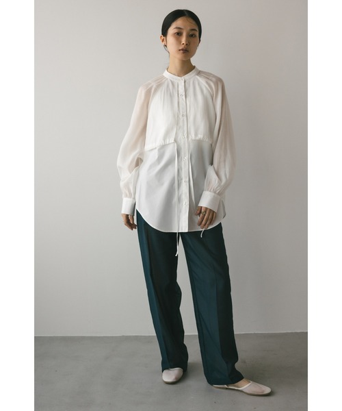 シアーレイヤーシャツ（シャツ/ブラウス）｜STYLEMIXER（スタイルミキサー）