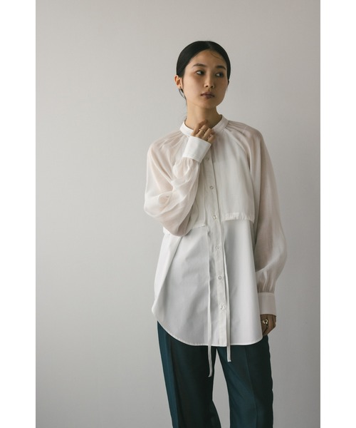 シアーレイヤーシャツ（シャツ/ブラウス）｜STYLEMIXER（スタイルミキサー）
