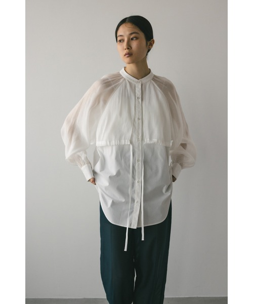 シアーレイヤーシャツ（シャツ/ブラウス）｜STYLEMIXER（スタイルミキサー）