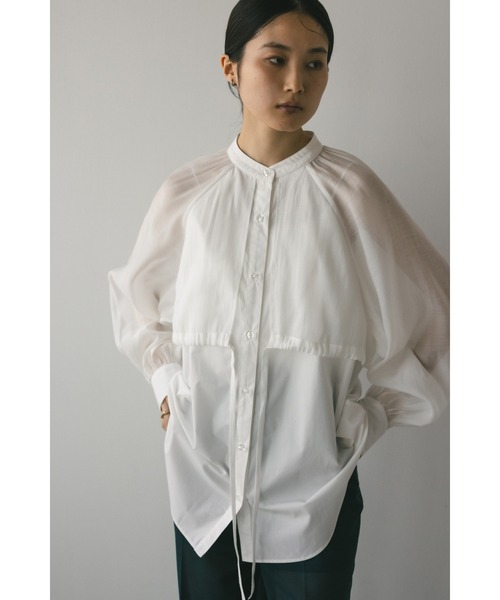 シアーレイヤーシャツ（シャツ/ブラウス）｜STYLEMIXER（スタイルミキサー）