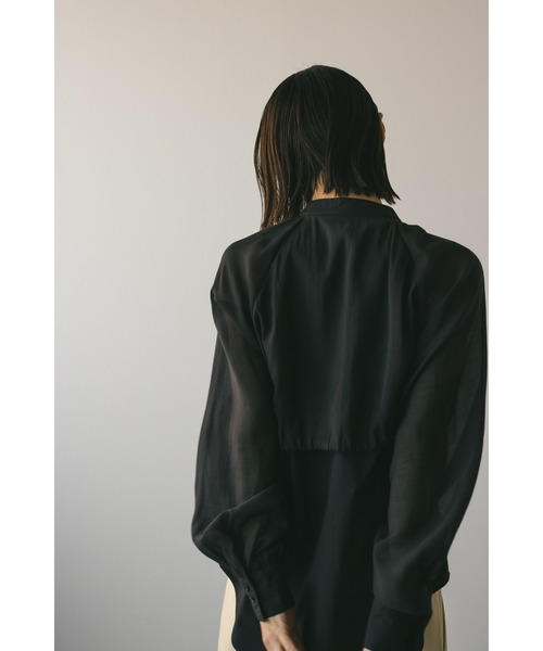 シアーレイヤーシャツ（シャツ/ブラウス）｜STYLEMIXER（スタイルミキサー）