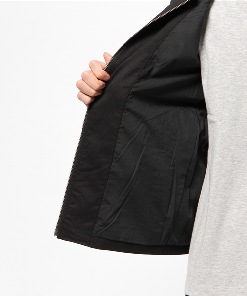 Lui's（ルイス）の「Lui's(ルイス) ノーカラーライダースブルゾン（ブルゾン・メンズ・ブラック/ネイビー・LARGE/MEDIUM/SMALL）」の14枚目の写真