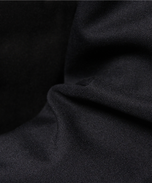 Lui's（ルイス）の「Lui's(ルイス) ノーカラーライダースブルゾン（ブルゾン・メンズ・ブラック/ネイビー・LARGE/MEDIUM/SMALL）」の8枚目の写真