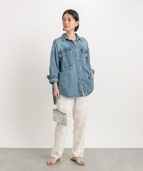 RIVE DROITE（リヴドロワ）の「エンブロイダリー刺繍パンツ（その他
