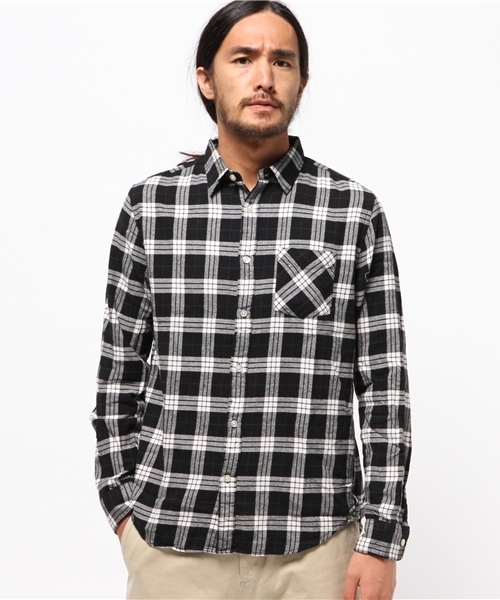 WEGO（ウィゴー）の「WEGO/レギュラーチェックネルシャツ（シャツ/ブラウス・メンズ・ホワイト系その他/レッド系その他/ブルー系その他/イエロー系その他・LARGE/MEDIUM）」の15枚目の写真