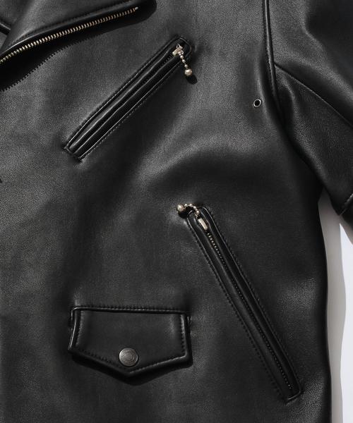 MONKEY TIME（モンキータイム）の「＜monkey time＞∴ SHEEP W/RIDERS/アウター◆（ライダースジャケット・メンズ・ブラック・MEDIUM/SMALL/X-LARGE/LARGE）」の7枚目の写真