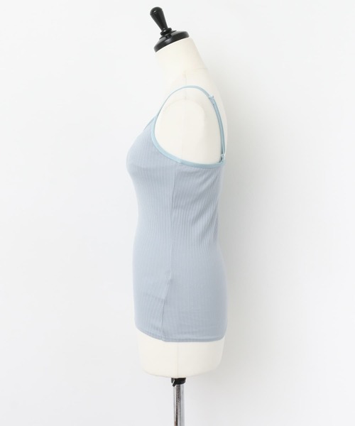URBAN RESEARCH ROSSO WOMEN（アーバンリサーチ　ロッソ）の「カップ付キャミソール（キャミソール・レディース・ブルー/ブラック/ベージュ・FREE）」の5枚目の写真
