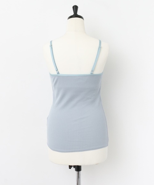 URBAN RESEARCH ROSSO WOMEN（アーバンリサーチ　ロッソ）の「カップ付キャミソール（キャミソール・レディース・ブルー/ブラック/ベージュ・FREE）」の6枚目の写真