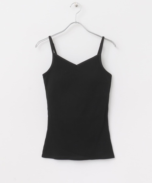 URBAN RESEARCH ROSSO WOMEN（アーバンリサーチ　ロッソ）の「カップ付キャミソール（キャミソール・レディース・ブルー/ブラック/ベージュ・FREE）」の7枚目の写真