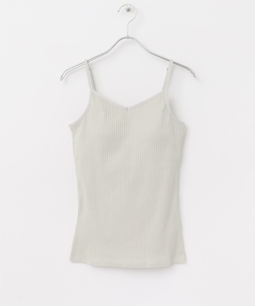 URBAN RESEARCH ROSSO WOMEN（アーバンリサーチ　ロッソ）の「カップ付キャミソール（キャミソール・レディース・ブルー/ブラック/ベージュ・FREE）」の8枚目の写真