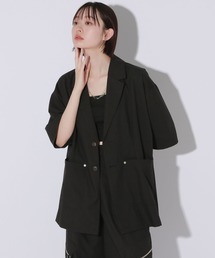 Anui | 【UNISEX】クリアピケサマージャケット(テーラードジャケット)