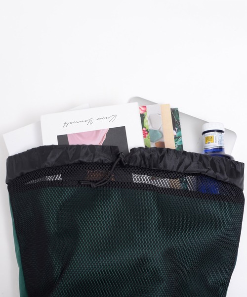 Eddie Bauer（エディーバウアー）の「メッシュ コンビ バッグ（バックパック/リュック・メンズ・ネイビー/グリーン/ブラック・F）」の20枚目の写真