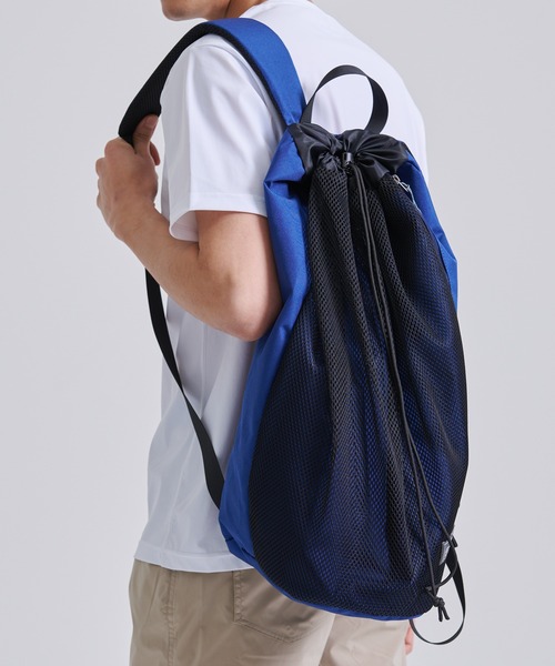 Eddie Bauer（エディーバウアー）の「メッシュ コンビ バッグ（バックパック/リュック・メンズ・ネイビー/グリーン/ブラック・F）」の12枚目の写真