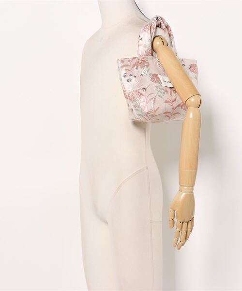 TONE SELECT GOODS(トーンセレクトグッズ)の「Liaa/チャック付き 花柄 ミニトートバッグ A18322(トートバッグ・レディース・ブルー/ピンク系2/ピンク系1/ホワイト/グリーン・FREE)」の19枚目の写真
