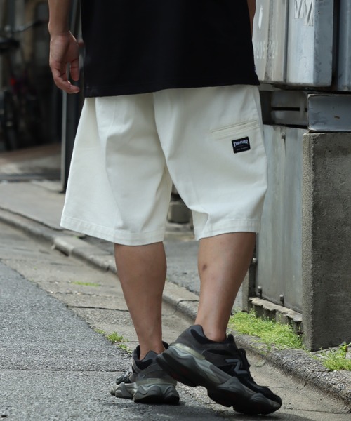 THRASHER(スラッシャー)の「【THRASHER/スラッシャー】カツラギワークハーフパンツ(その他パンツ・メンズ・ブラック/ベージュ/パープル/オフホワイト・LL/M/L)」の14枚目の写真