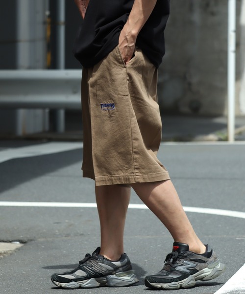 THRASHER(スラッシャー)の「【THRASHER/スラッシャー】カツラギワークハーフパンツ(その他パンツ・メンズ・ブラック/ベージュ/パープル/オフホワイト・LL/M/L)」の19枚目の写真