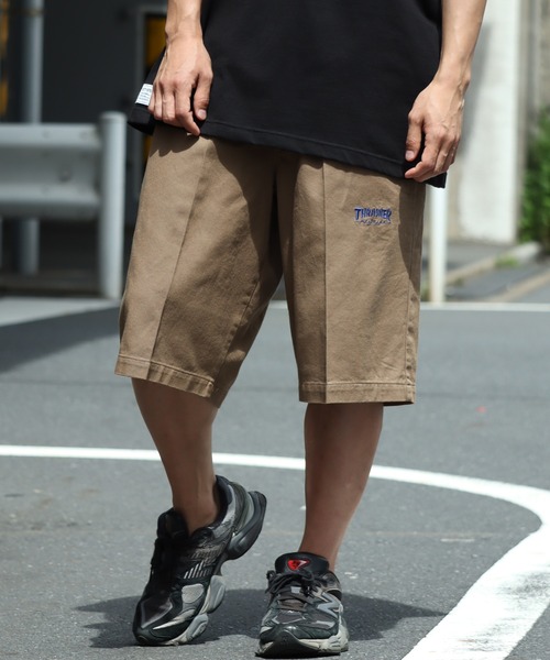 THRASHER(スラッシャー)の「【THRASHER/スラッシャー】カツラギワークハーフパンツ(その他パンツ・メンズ・ブラック/ベージュ/パープル/オフホワイト・LL/M/L)」の17枚目の写真