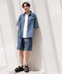 吸水速乾【2点SET】ロゴシャツショーツセットアップ / 113354