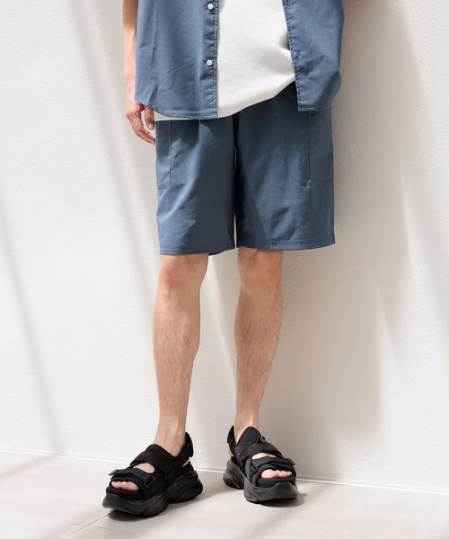 LAKOLE（ラコレ）の「吸水速乾【2点SET】ロゴシャツショーツセットアップ / 113354（シャツ/ブラウス・メンズ・ブルー/ブラック/サンドグレー・MEDIUM/LARGE/X-LARGE）」の10枚目の写真