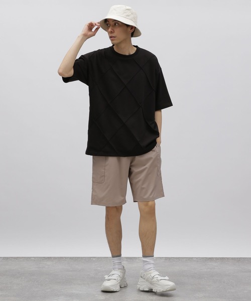 LAKOLE（ラコレ）の「吸水速乾【2点SET】ロゴシャツショーツセットアップ / 113354（シャツ/ブラウス・メンズ・ブルー/ブラック/サンドグレー・MEDIUM/LARGE/X-LARGE）」の18枚目の写真