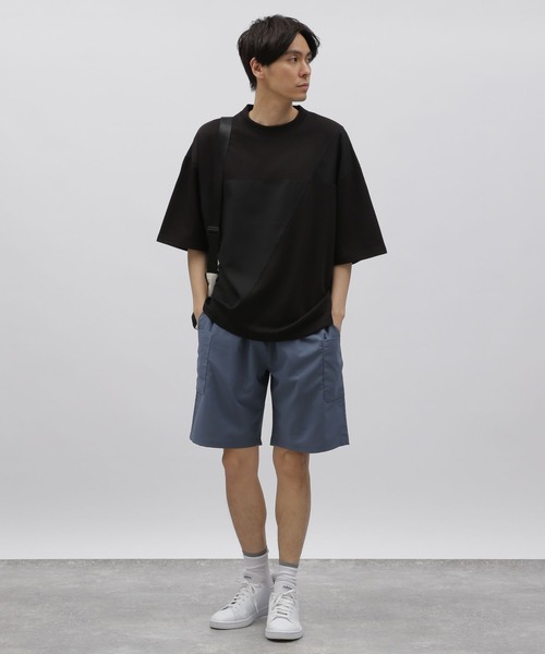 LAKOLE（ラコレ）の「吸水速乾【2点SET】ロゴシャツショーツセットアップ / 113354（シャツ/ブラウス・メンズ・ブルー/ブラック/サンドグレー・MEDIUM/LARGE/X-LARGE）」の19枚目の写真